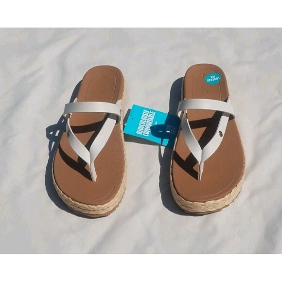Reef Women's Vista Carmen Flip-Flops Sandals Whisper White Size 6 New with Tags - Picture 2 of 5